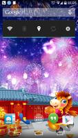 Chinese Fireworks New Year Lwp imagem de tela 1