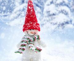 snowman christmas wallpaper ภาพหน้าจอ 3