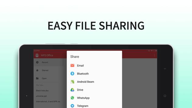 WPS Office - Word, Docs, PDF, Note, Slide & Sheet apk screenshot