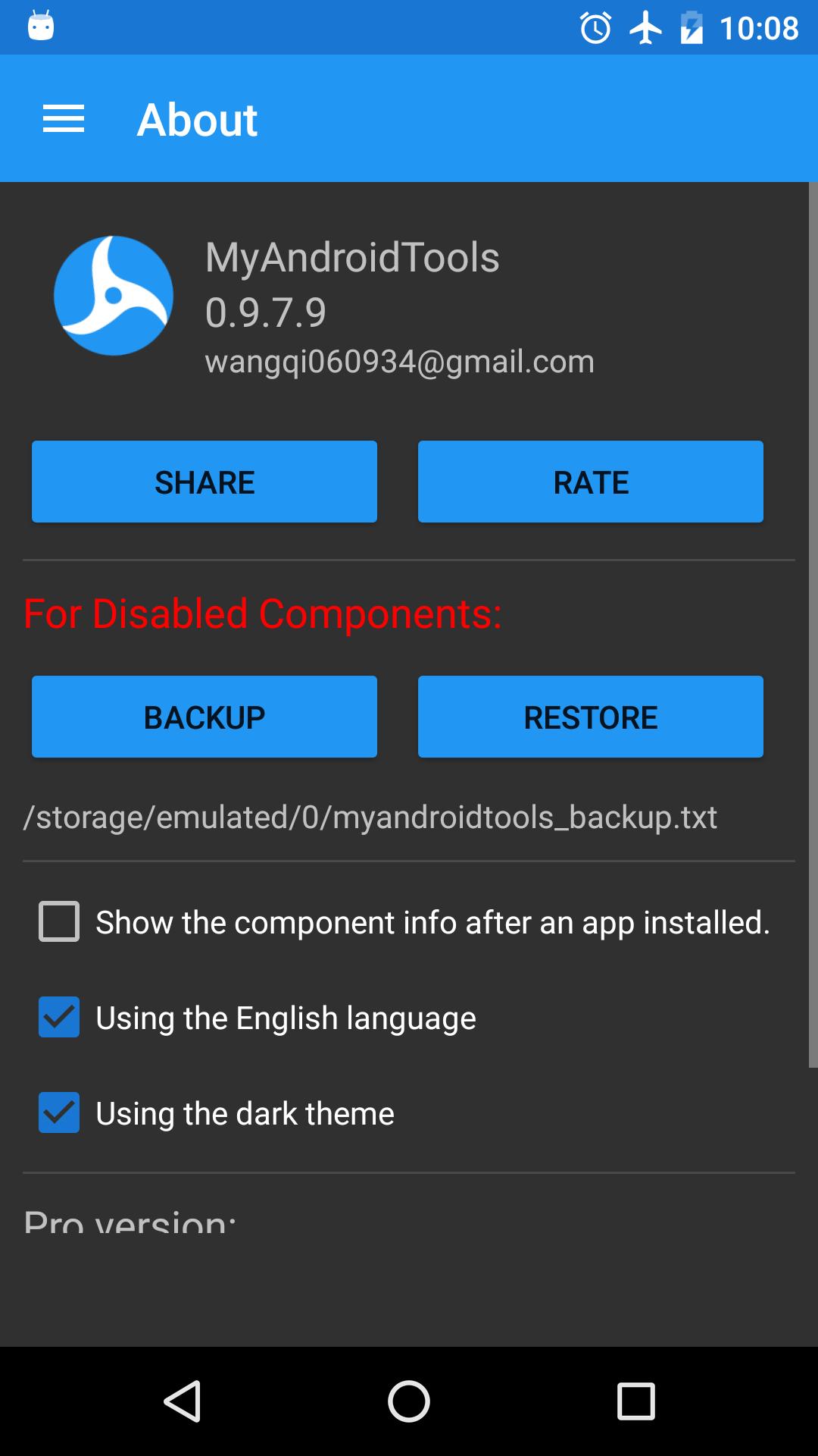 tools on android