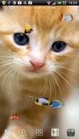 KITTY & FISH LIVE WALLPAPER(4) اسکرین شاٹ 1