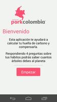 Porkcolombia + CO2CERO Affiche