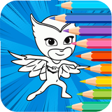 Coloring Book Game for PJ Masks Catboy  Superhero icon