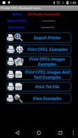 Printer CPCL Bluetooth Demo постер