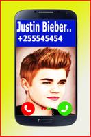 fake call Justin Bieber скриншот 1