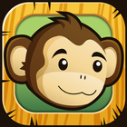 Mango Monkey Story & Game HD icône