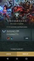 Crossroads for League poster