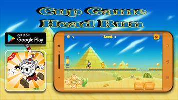 Cup Game Head Run screenshot 1