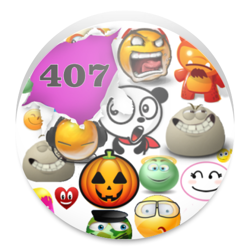 Emoticons 407 +