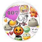 emoticons 407 + icono