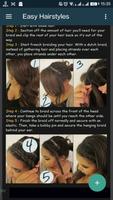 Easy hairstyles step by step capture d'écran 3