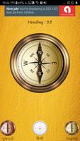 Compass For Android Affiche