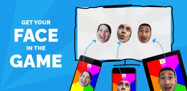 Selfie Games: Group TV Party Game (draw and guess)