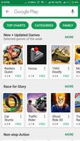 Games: Play Store without apps Affiche