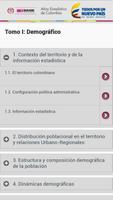 Atlas Estadístico de Colombia screenshot 3