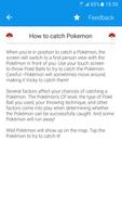 Guide for Pokemon GO اسکرین شاٹ 1