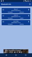 Bluetooth Info capture d'écran 1