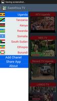 East Africa TV stations capture d'écran 2