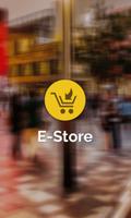 E-Store - Mobile Shopping Application الملصق