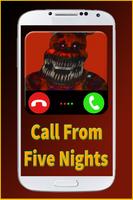 a Call From Five Nights ポスター