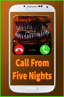 Call From Five Nights Affiche