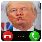 Fake Call - Donald Trump ไอคอน