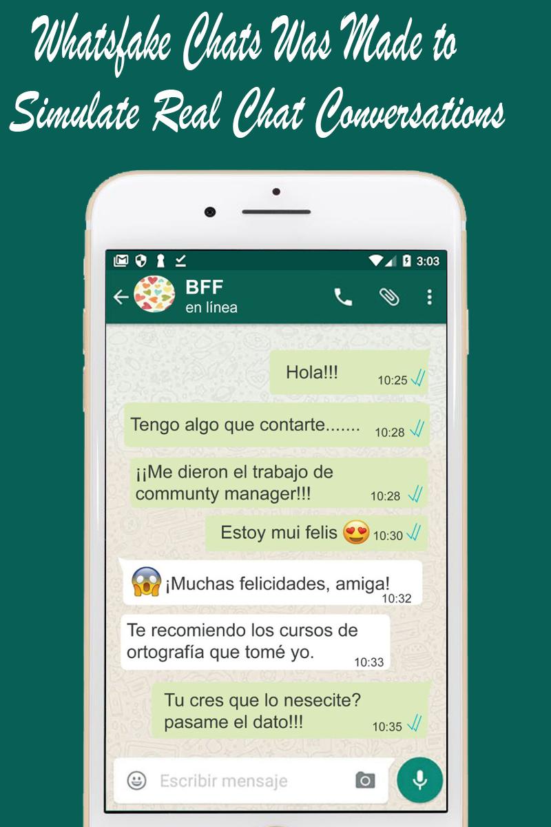 Whats Fake Text Generator Chat Conversation Maker for Android - APK Download