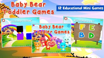 Baby Bear Games for Toddlers پوسٹر