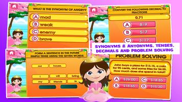 برنامه‌نما Princess 4th Grade Games عکس از صفحه