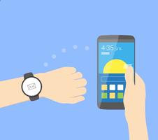 TALKEY - SMS on Android Wear-poster