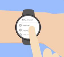 TALKEY - SMS on Android Wear screenshot 2