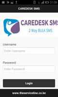 CAREDESK SMS Affiche