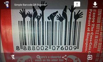 Barcode QR DataMatrix Scanner screenshot 1