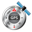 Boussole avec carte GPS