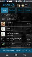 ShareON DLNA WiFi Music Player captura de pantalla 1