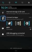 Social Apps Notification Bar постер