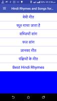 Hindi Rhymes and Song For Kids Affiche