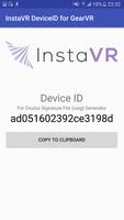 InstaVR DeviceID for GearVR poster