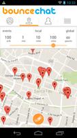 BounceChat - Share Nearby! captura de pantalla 1