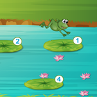 לימוד חשבון: הצפרדע הקופצת icône