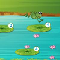 לימוד חשבון: הצפרדע הקופצת captura de pantalla 3