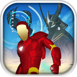 Iron Robo - Armored Justice Red Man أيقونة