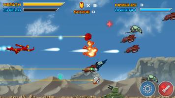 Iron Robo - Armored Justice Red Man الملصق