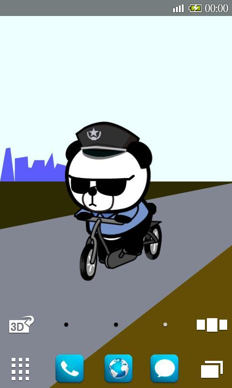 熊猫警察动态壁纸2 For Android Apk Download