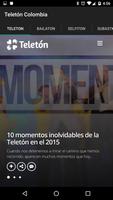 Teleton Colombia as never poster