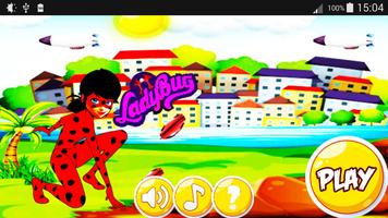 Ladybug Runner Miraculous تصوير الشاشة 1