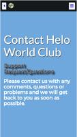 Helo World Club syot layar 1