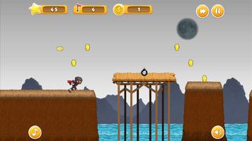 Ninja Jump and Run Game capture d'écran 1