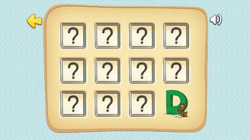 ABC Memory Game for Kids 截圖 2