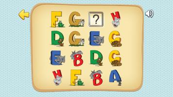 ABC Memory Game for Kids اسکرین شاٹ 3